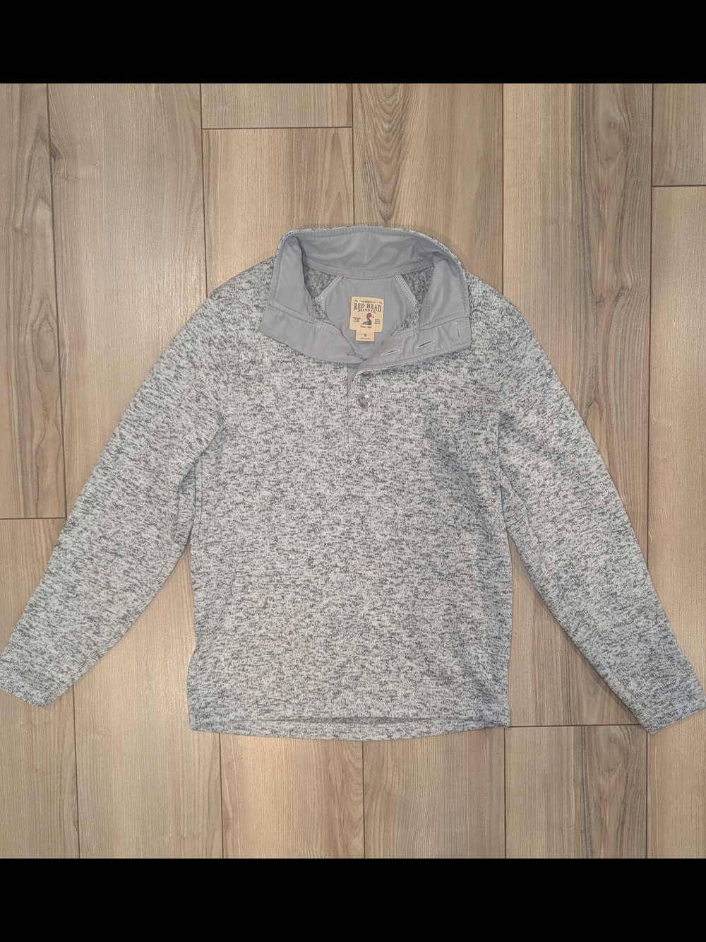 RedHead Men's Heather Gray Quarter-Zip Pullover